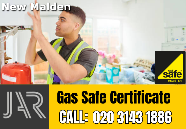 gas safe certificate New Malden